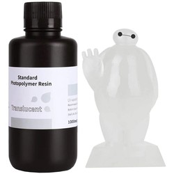 Пластик для 3D печати Elegoo Standard Resin Translucent 1kg 1&nbsp;кг  прозрачный