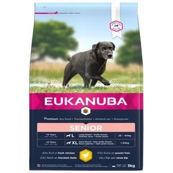 Корм для собак Eukanuba Senior Large Breed Chicken 3 kg