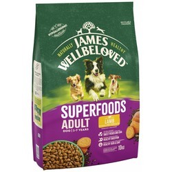 Корм для собак James Wellbeloved Superfoods Adult Lamb 10 kg