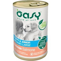 Корм для собак OASY One Animal Protein Puppy Medium/Large Salmon 400 g 1&nbsp;шт