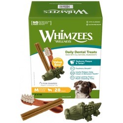 Корм для собак Whimzees Dental Treasts Variety Value M 840 g 28&nbsp;шт