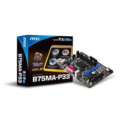 Материнские платы MSI B75MA-P33