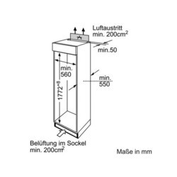 Встраиваемые холодильники Bosch KIL 38A51