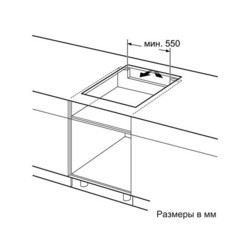 Варочная поверхность Bosch PIB 672 F17E (серебристый)