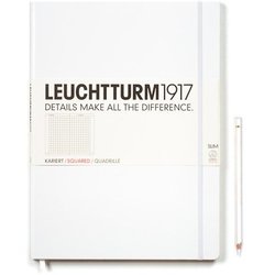 Блокноты Leuchtturm1917 Squared Master Slim White