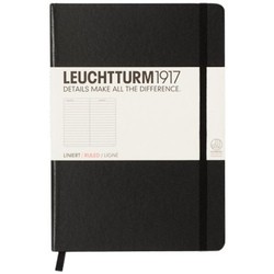 Блокноты Leuchtturm1917 Ruled Notebook Pocket Black