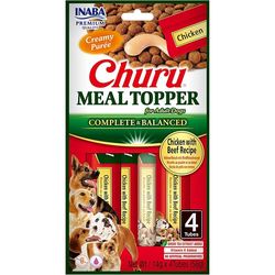 Корм для собак INABA Churu Meal Topper Chicken/Beef 56 g 4&nbsp;шт