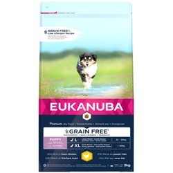 Корм для собак Eukanuba Grain Free Puppy Large Breed Chicken 3 kg