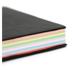 Блокноты Ciak Ruled Rainbow Notebook Large Black