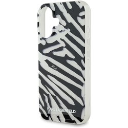 Чехлы для мобильных телефонов Karl Lagerfeld IML Zebra Pattern &amp; Cord for iPhone 16