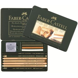 Карандаши Faber-Castell Pitt Monochrome Pastel Set of 12