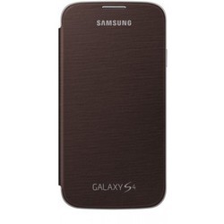 Чехол Samsung EF-FI950 for Galaxy S4 (коричневый)