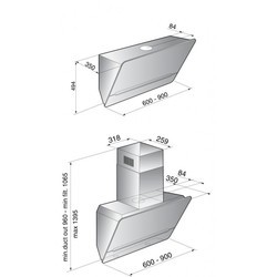 Вытяжки Zirtal Quartz 90 BL