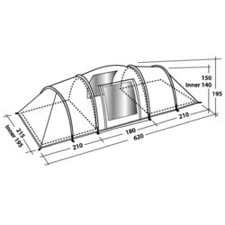 Палатки Easy Camp Galaxy 600