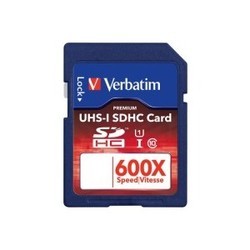 Карта памяти Verbatim SDHC UHS-I 600x 16Gb