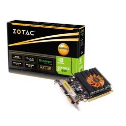 Видеокарты ZOTAC GeForce GT 640 ZT-60206-10L