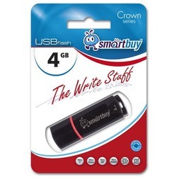 USB Flash (флешка) SmartBuy Crown (черный)