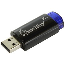 USB Flash (флешка) SmartBuy Click 16Gb (синий)