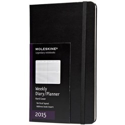 Ежедневники Moleskine Weekly Planner Vertical Black