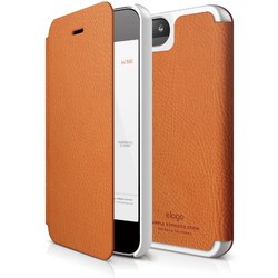 Чехол Elago Leather Flip Case for iPhone 5/5S