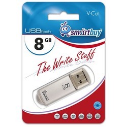 USB Flash (флешка) SmartBuy V-Cut 4Gb (синий)