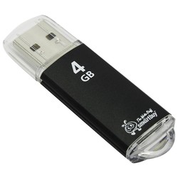 USB Flash (флешка) SmartBuy V-Cut 4Gb (черный)