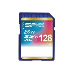 Карта памяти Silicon Power Elite SDXC UHS-1 Class 10 128Gb