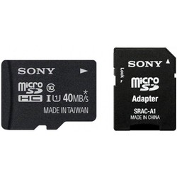 Карта памяти Sony microSDHC 40 Mb/s UHS-I 32Gb
