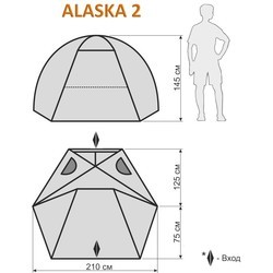 Палатки Maverick Alaska 2