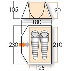 Палатки Vango Pop 200DS