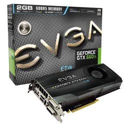 Видеокарты EVGA GeForce GTX 660 Ti 02G-P4-3667-KR