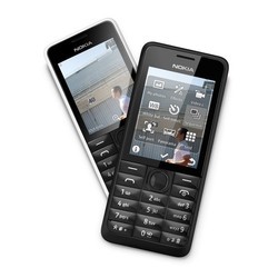 Мобильный телефон Nokia 301 Dual Sim (белый)