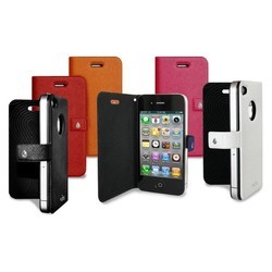 Чехлы для мобильных телефонов PURO Booklet Slim Cases for iPhone 4/4S