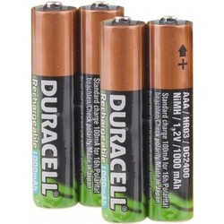 Аккумуляторы и батарейки Duracell 4xAAA 1000 mAh