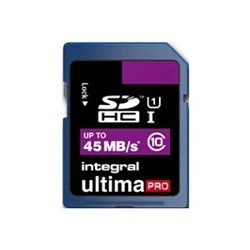 Карты памяти Integral UltimaPro SDHC UHS-I 45 MB/s 8Gb