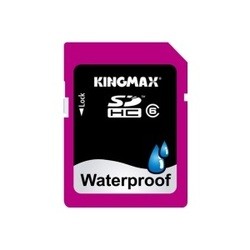 Карты памяти Kingmax SDHC Waterproof Class 6 8Gb