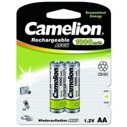 Аккумуляторная батарейка Camelion 2xAA 1000 mAh
