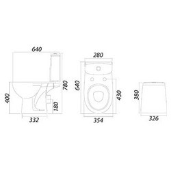 Унитазы Colombo Accent Standard1 S12842100