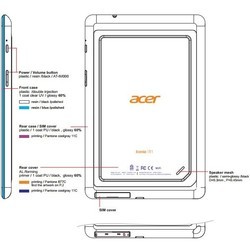 Планшеты Acer Iconia Tab B1-711 3G 16GB