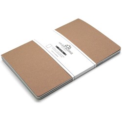 Блокноты Hiver Books Set of 2 Plain Notebook Brown