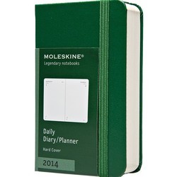 Ежедневники Moleskine Daily Planner Extra Small Green