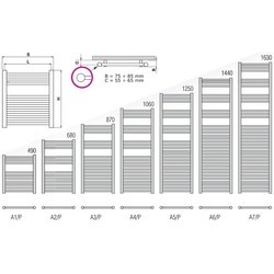 Полотенцесушители Radeco A/P A4-600/P