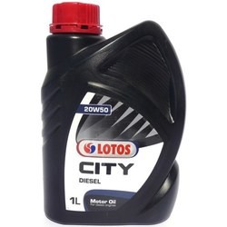 Моторные масла Lotos City Diesel 20W-50 1L
