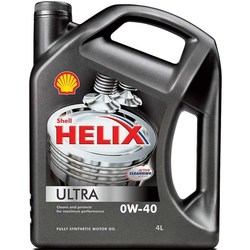 Моторное масло Shell Helix Ultra 0W-40 4L