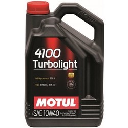 Моторное масло Motul 4100 Turbolight 10W-40 5L
