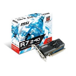 Видеокарты MSI R7 240 4GD3 LP