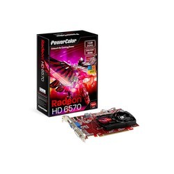 Видеокарты PowerColor Radeon HD 6570 AX6570 1GBD3-HE