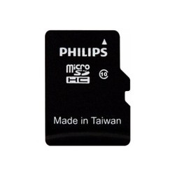 Карты памяти Philips microSDHC Class 10 8Gb