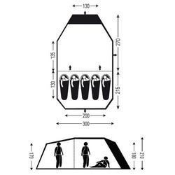 Палатки Salewa Mirage V