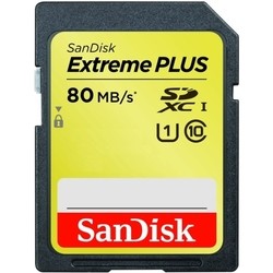 Карта памяти SanDisk Extreme Plus SDXC UHS-I 128Gb